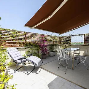 Rooftop Porretta Citta Giardino Check-in From 3 Pm To 10 Pm Appartamento